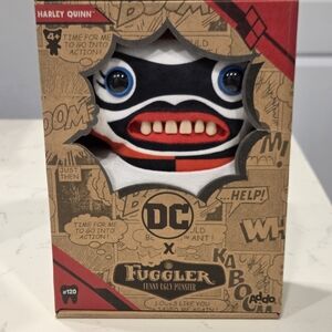 FUGGLER DC HARLEY QUINN 9IN FUNNY UGLY MONSTER SOFT PLUSH COLLECTIBLE